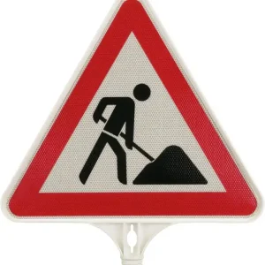 Kup teraz Znak ostrzegawczy dla pachołków drogowych