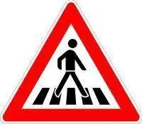 Znaki drogowe, trójkątne Tani