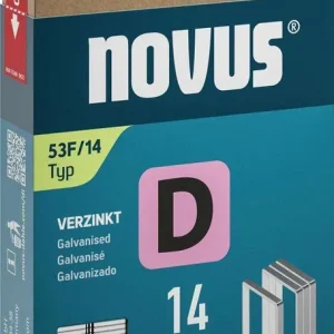 Tylko do końca tygodnia Zszywka z płaskiego drutuD typ 53F/14mm zn Novus 600 szt. w j.op.