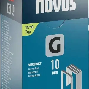 Zszywka z płaskiego drutuG Typ 11/10mm ST Klapp-FSNovus j.op. 5000 szt. Nie przegap