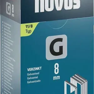 Popularny Zszywka z płaskiego drutuG Typ 11/8mm ST Klapp-FS Novus j.op. 5000 szt.