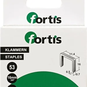Dostępne od ręki Zszywki z cienk.drutu 8 mm 2000szt. FORTIS