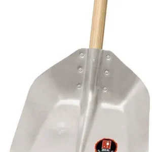 Wysoka jakość Łopata węglowa FAVORIT z metalu lekkiego, model Hallenser, z krawędzią ochronną