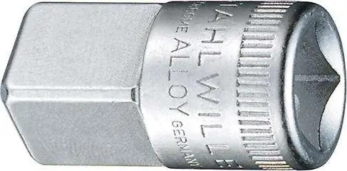 Adapter zwiększający z czworokąta wewnętrznego 3/8" na czworokąt zewnętrzny1/2" Stahlwille Nie przegap