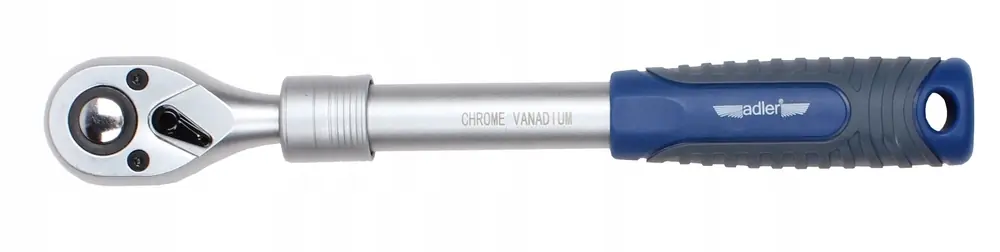 ADLER GRZECHOTKA 1/2" TELESKOPOWA 72 ZĘBY Nowość