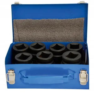 Najlepsza cena ADLER ZESTAW NASADEK UDAROWYCH W SKRZYNCE 1'' 24-46mm 7 SZT.