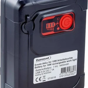 Akumulator do lampy warsztatowej LED, akumulatorowej FORMAT Obniżka ceny