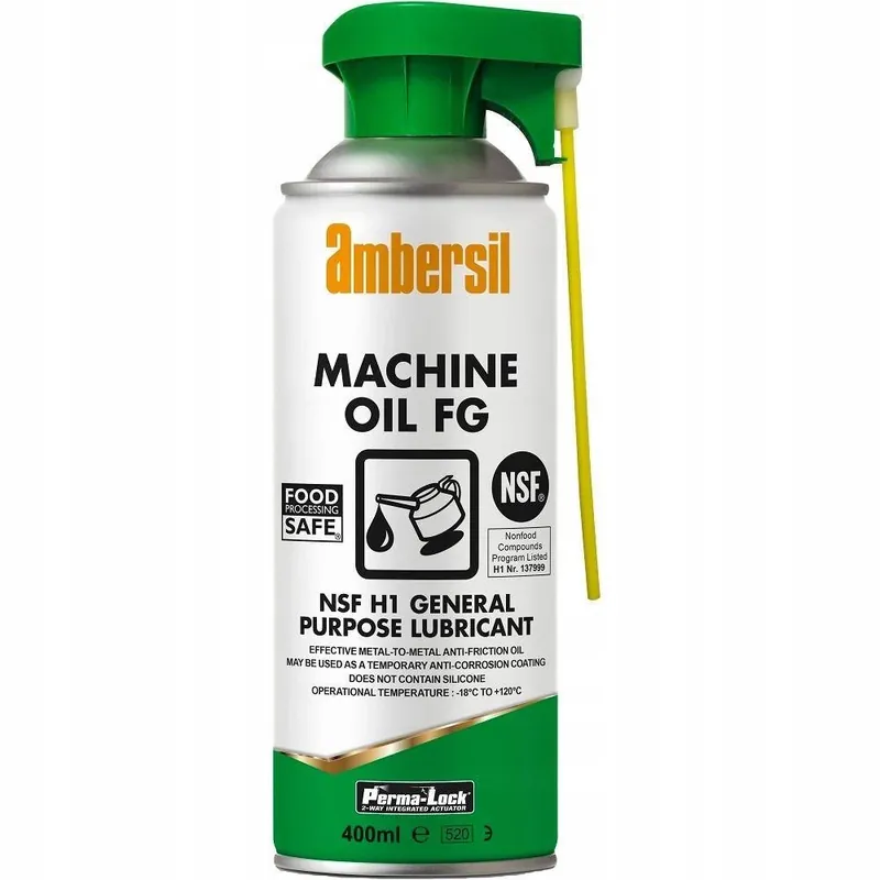 Wyjątkowa oferta Ambersil Machine Oil Fg Smar Spoż. Nsf