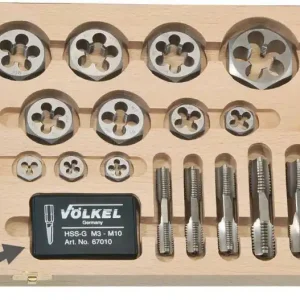 Hit cenowy Asortyment narzędzi do skrawania gwintów M3-M20 VÖLKEL