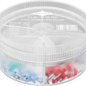 Premium Asortyment tulejek kabl. 0,25-1qmm KNIPEX