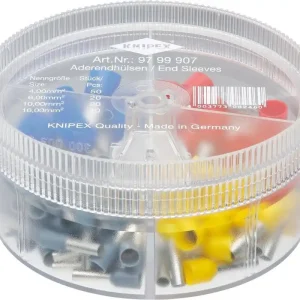 Asortyment tulejek kabl. 4-16qmm KNIPEX Zniżka