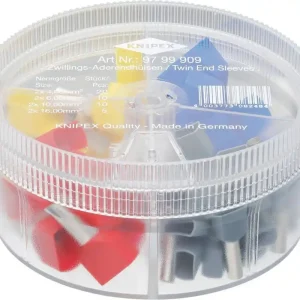 Asortyment tulejek kabl. Twin 4-16qmm KNIPEX Zamów dziś