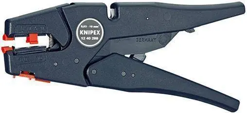 Automatyczne szczypce do ściągania izolacji 1240 200mm qmm KNIPEX Ostatnie sztuki