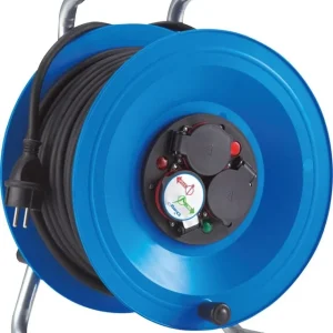 Szybka wysyłka Bęben kablowy w obudowie z tworzywa sztucznego wtyczka typu E H07RN-F 3G2,5