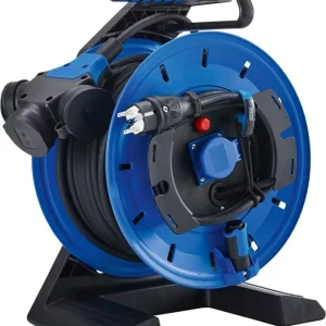 Hit sprzedaży Bęben kablowy z pełnego tworzywa do urządzeń 40 mwtyczka typu E