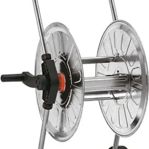 Bęben na Wąż Ogrodowy Stalowy Zwijacz GEKA 5350 Wózek Stojak Bezpieczna płatność