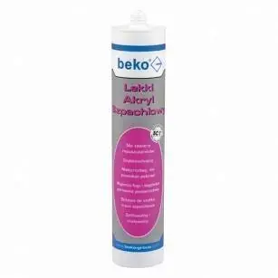 Do wyczerpania zapasów BEKO Lekki Akryl Szpachlowy 310ml