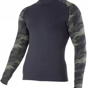 Bielizna długi rękaw Lahti Pro L4120803 czarny, zielony r. L/XL Łatwy zwrot