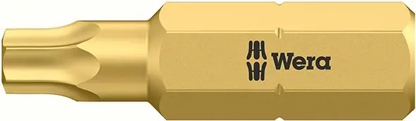 Bit 1/4" DIN 3126 C 6,3 do śrub z gniazdem TORX® z funkcją przytrzymywania Wera Bezpieczna płatność