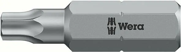 Wyjątkowa oferta Bit ciągliwo-twardy 1/4" DIN3126C6,3, do śrub z gniazdem Torx 50x35mm Wera