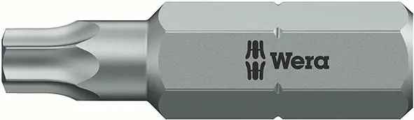 Bit ciągliwo-twardy 1/4" DIN3126C6,3,do śrub z gniazTOR.X PLUS 30x25mm Wera Oferta czasowa