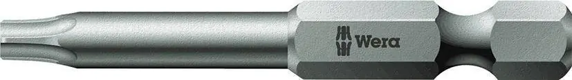 Bezpieczna płatność Bit ciągliwo-twardy 1/4" DIN3126E6,3 do śrub z gniazdem Torx 30x50mm Wera