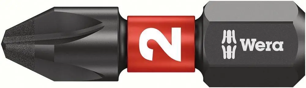 Szybka dostawa Bit do śrub z gniazdem krzyżowym PH 1/4", zbliżony do DIN 3126 C 6,3 Impaktor Impaktor, Wera