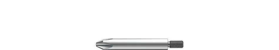 Cena promocyjna Bit krzyżakowy PH 2 Wiha Threaded bit 7341 Z 01947 45 mm 1 szt.