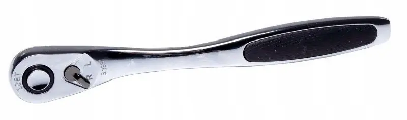 Grzechotka 1/4" x 133 mm, przełącznik klawiszowy PROLINE (18191) Łatwy zwrot