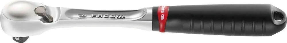 Nowość Grzechotka dwukierunkowa z przełącznikiem dźwigniowym, pyłoszczelna3/8" 210mm FACOM