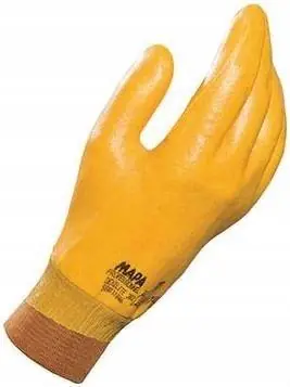 Nowość Gumowe Rękawice Ochronne z Nitrylu Dexilite MAPA 7