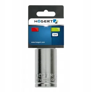 Darmowy zwrot Hogert HT1A008 Nasadka sześciokątna 1/4'' 8 mm CrV Klucz nasadowy