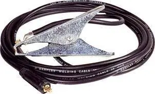 Darmowy zwrot Kabel uziemiajacy, zestaw,5m 25qmm 200A 35-50qmm