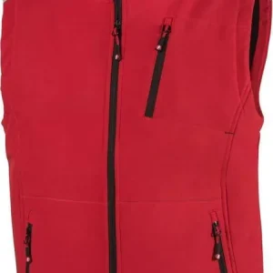 Kamizelka meska 24 FORTIS, czerwony/czarny, rozm.4XL Darmowy zwrot