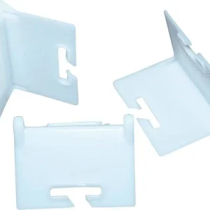 Katownik do ochrony krawedzi, 50mm, bialy Bezpieczne zakupy