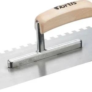 Kielnia wygladzajaca krawedzie zabkowane 280x130mm 8x 8mm FORTIS Bestseller