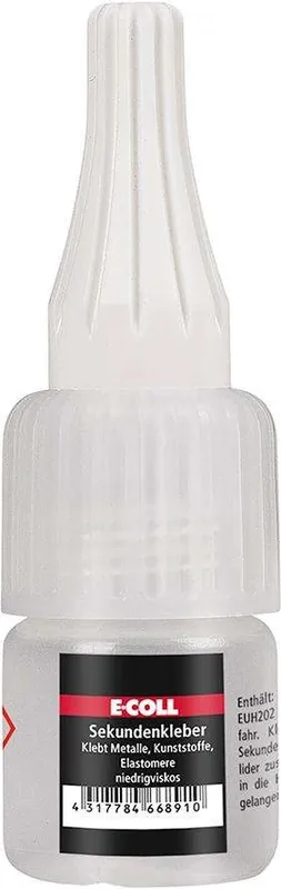 Klej błyskawiczny butelka5g E-COLL Darmowa dostawa