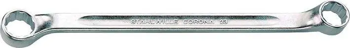 Klucz oczkowy dwustronny płaskoodsadzony 20x22 mm Stahlwille Do wyczerpania zapasów