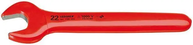 Dostępne od ręki Klucz Płaski Jednostronny VDE Izolowany Gedore