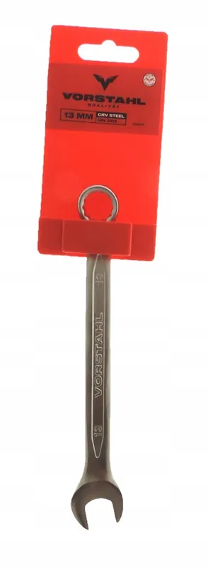 Klucz płasko-oczkowy CrV STEEL QUALITAT DIN 3113 13mm -VORSTAHL -1szt. Dodaj do koszyka