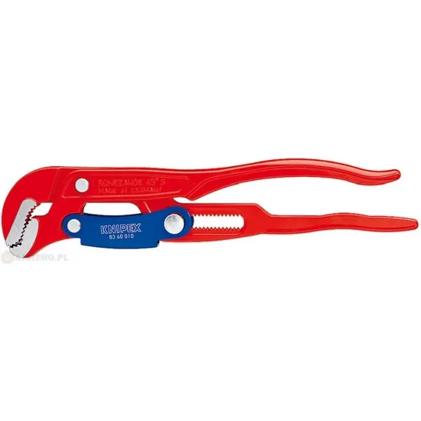 Klucz szwedzki do rur typu "S" Knipex 83 60 010-015 lakierowany Nie przegap