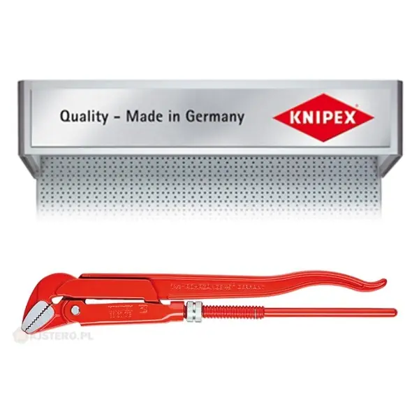 Kup teraz Klucz szwedzki/ nastawny do rur 45° Knipex 83 20 010-015-020 lakierowany