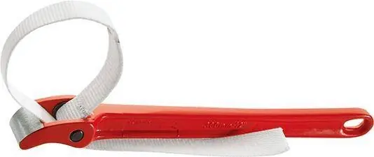 Do wyczerpania zapasów Klucz tasmowy (paskowe szczypce do rur i klucze do armatury) 8."220mm ROTHENBERGER