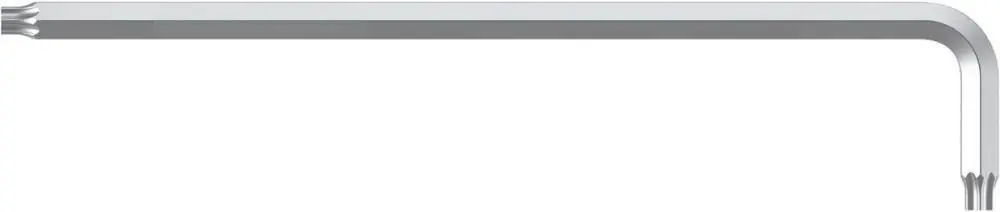 Szybka wysyłka Klucz trzpieniowy, kątowysrebrny tytan T6x mm Wiha