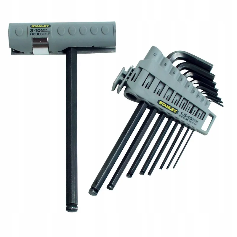 Klucze imbusowe 9 sztuk Stanley 0-89-904 Łatwy zwrot