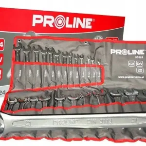 Niska cena Klucze Płasko-Oczkowe Zestaw 24el 6-32mm Proline