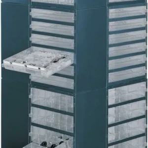 Sprawdź teraz Kolumna obrotowa, bez wyposaz. 1600 mm wysoka, niebieska