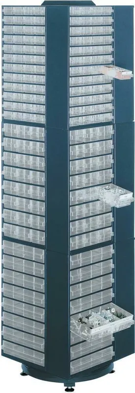 Kolumna obrotowa, bez wyposaz. 1760 mm wysoka, niebieska Oferta limitowana