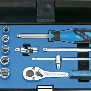 Zamów teraz Komplet kluczy 16-częściowy 20 EMU-10 nasadowych 1/4" Gedore