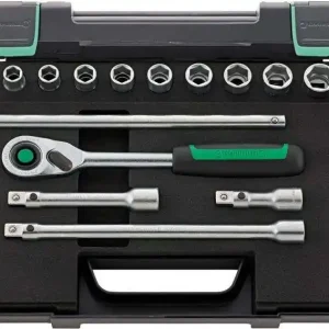 Komplet kluczy wtykowych 22-częściowy 52/16/6QR KN1/2" Bestseller